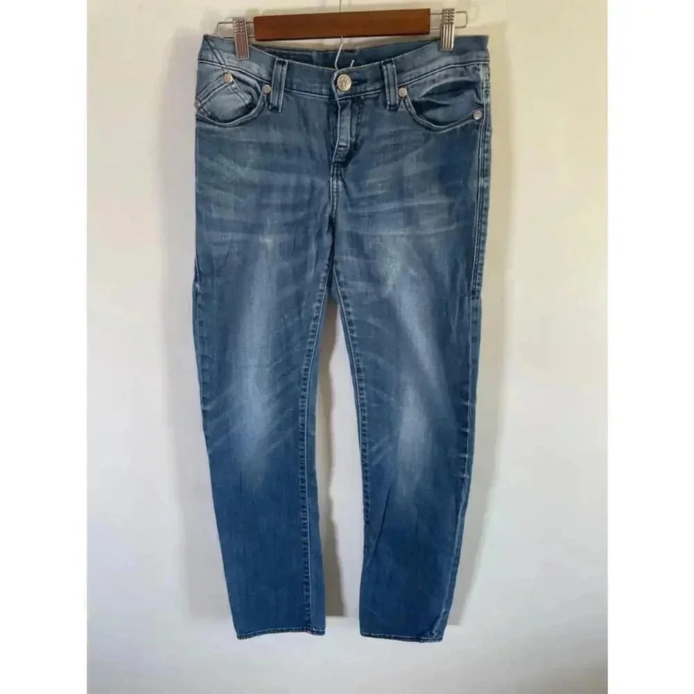 Women's Rock‎ & Republic Jeans Size 8 Blue Berlin EUC!